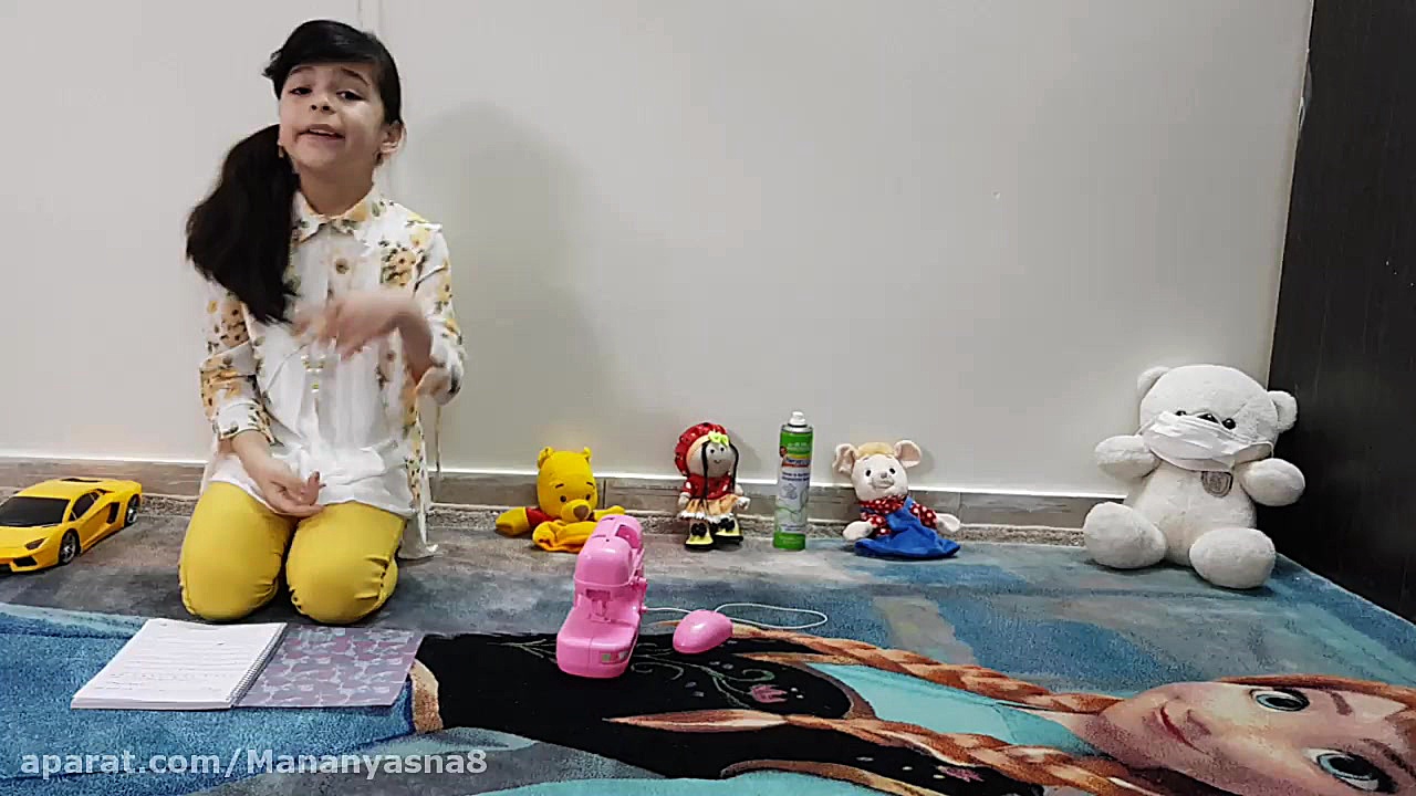 دابسمش یسنا و کرونا