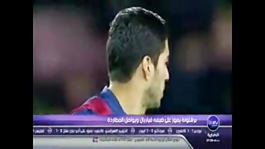 گولهای بازی بارسلونا با ویارئا...