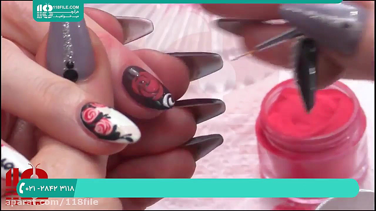آموزش کاشت ناخن | آموزش طراحی...