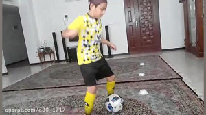 تکنیک تماشایی بازیکن ۱۲ ساله