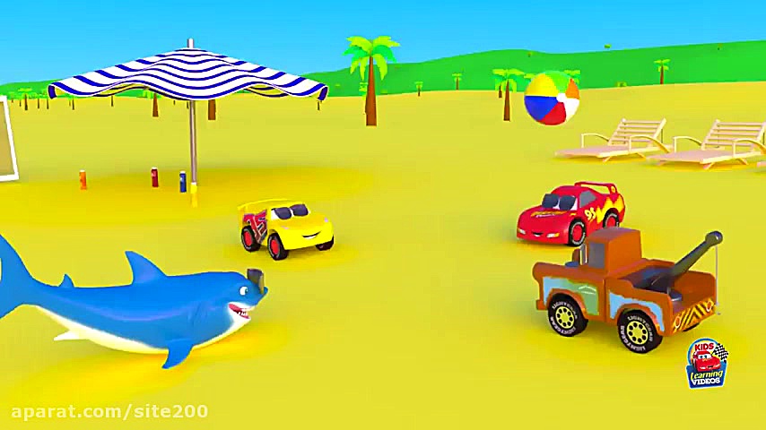 کارتون مک کویین : حمله کوسه ای