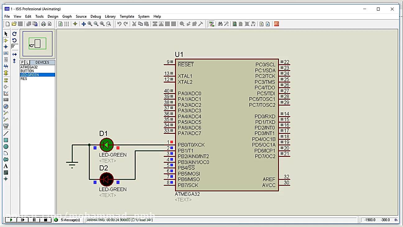 آموزش برنامه نویسی AVR