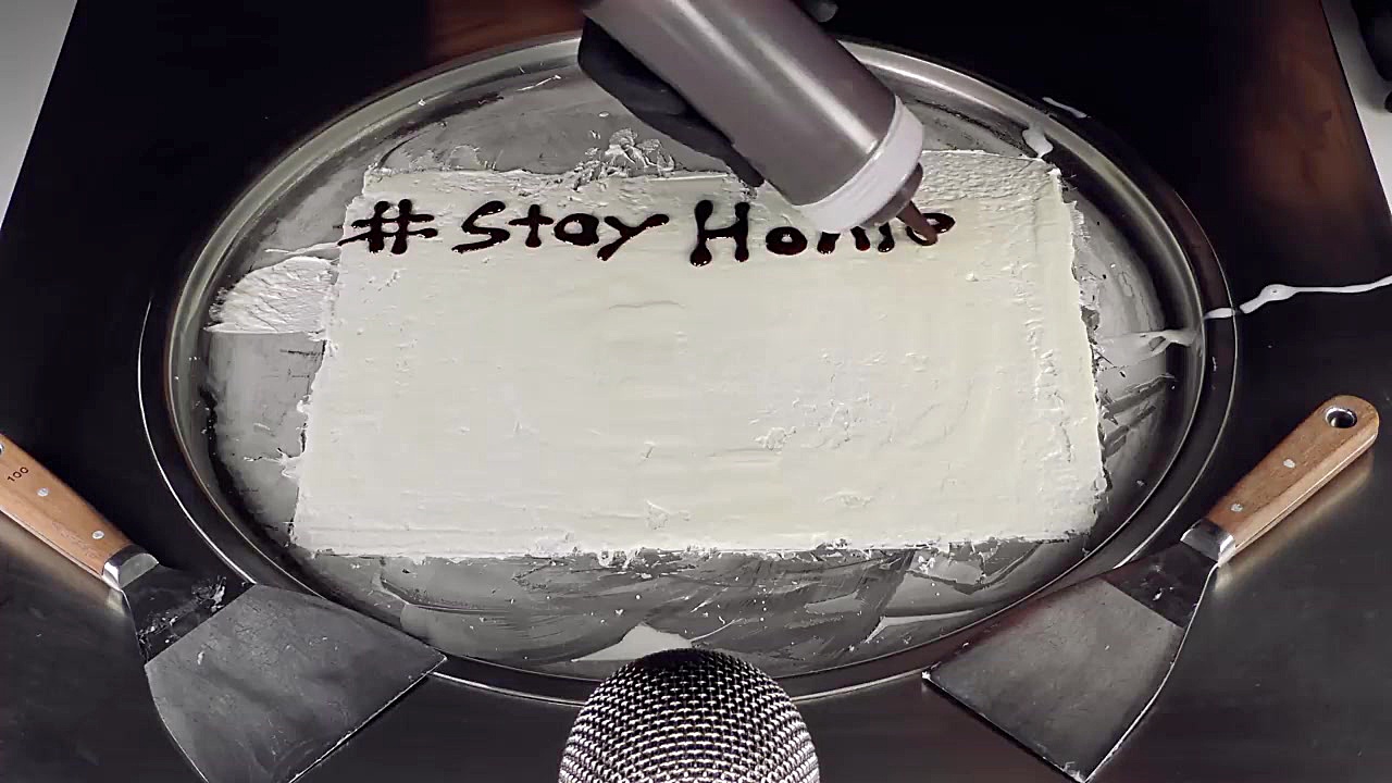 طرز تهيه بستني رولي | چالش اسم...