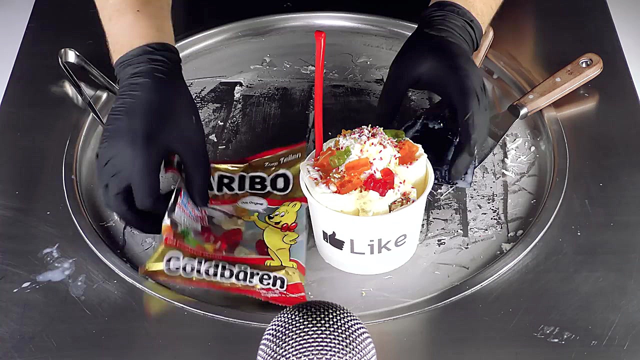 طرز تهيه بستني رولي | چالش اسم...