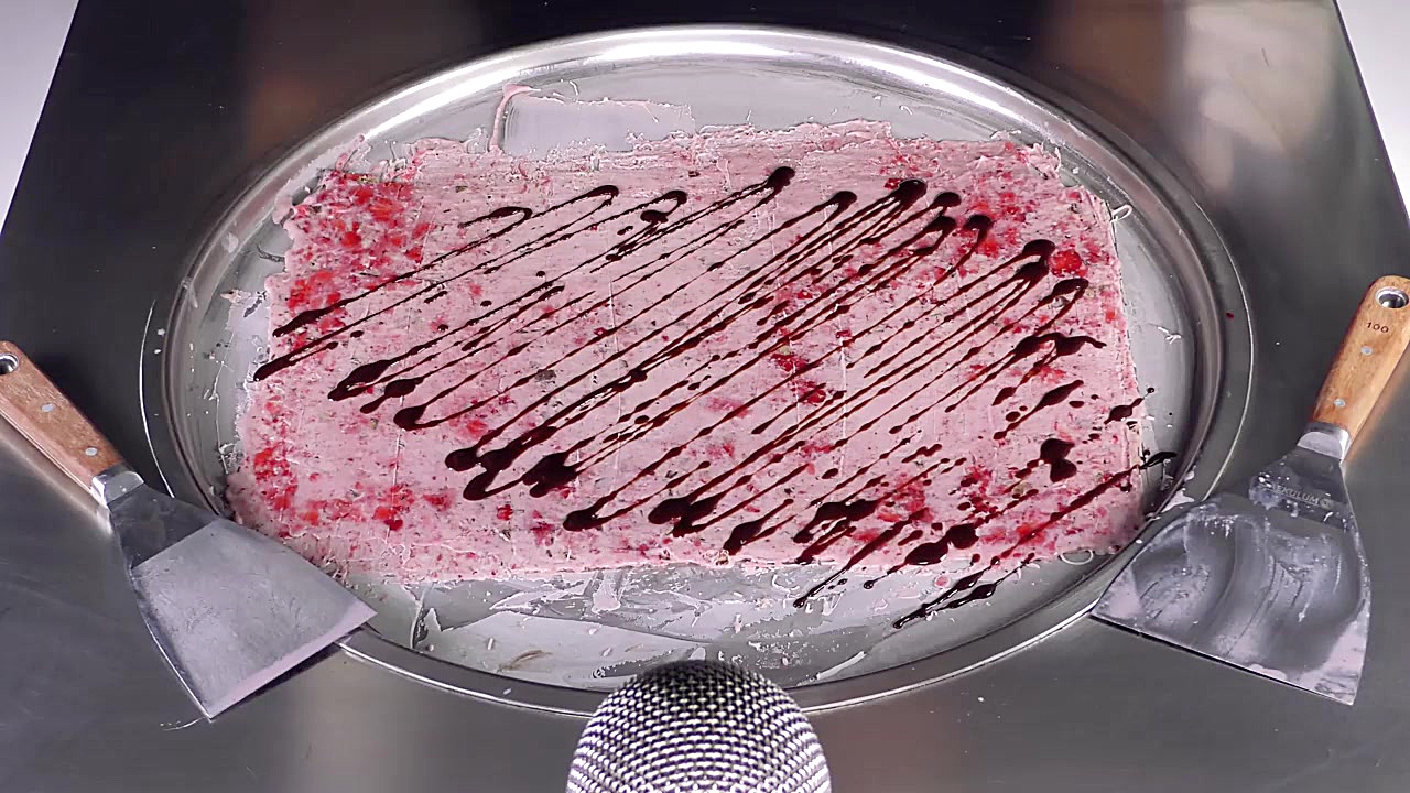 طرز تهيه بستني رولي | چالش اسم...