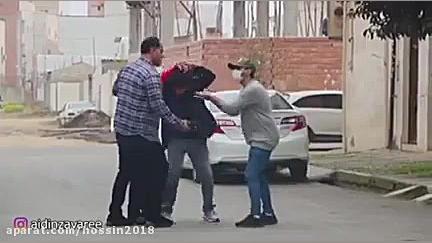 دوربین مخفی .مرد کرونای . خیلی...