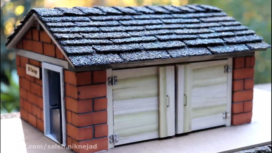 ساخت ماکت گاراژ و خانه کوچک با...