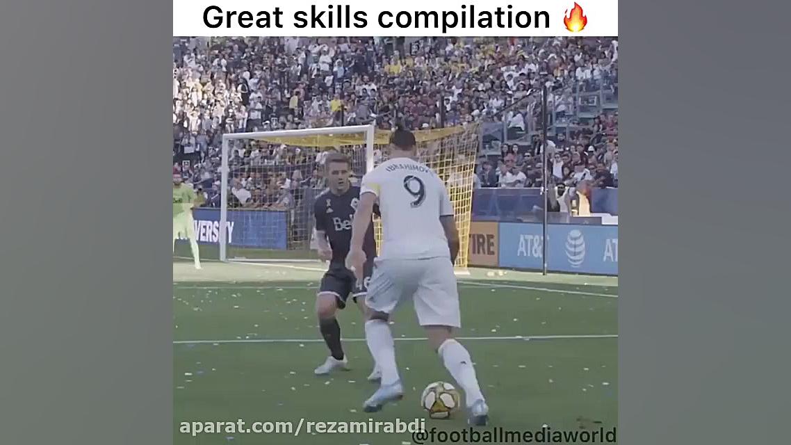 حرکات تکنیکی در فوتبال...