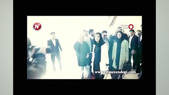 خداحافظی ساره بیات و سعید آقاخ...