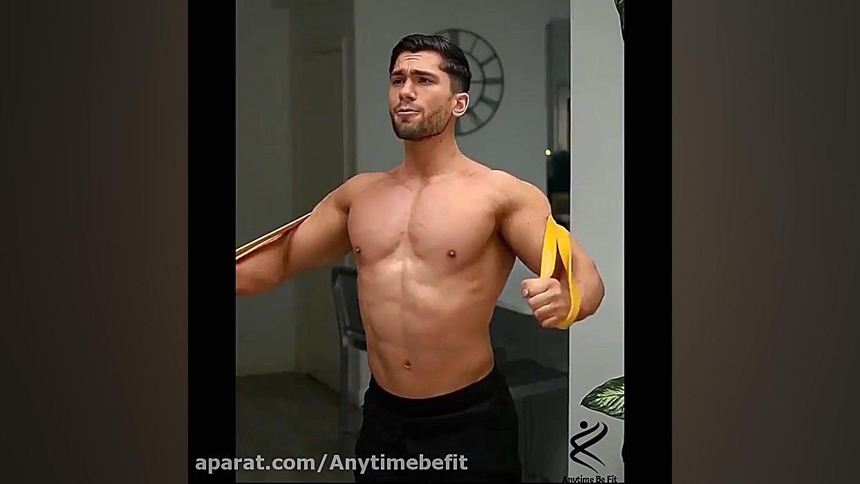 تمرین عضلات سینه در منزل