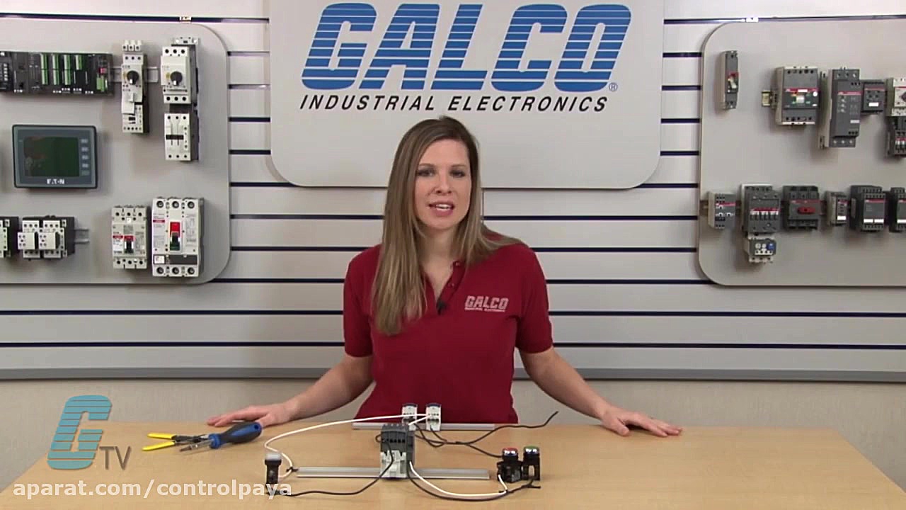 فیلم آموزش مدار ساده کنتاکتور