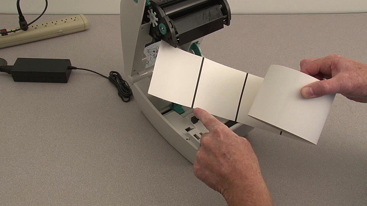 تعویض برچسب چاپگر Zebra GC420