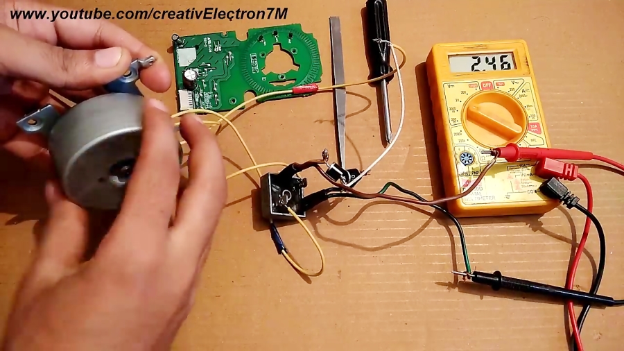 آموزش ساخت لوازم برقی  کاردستی...