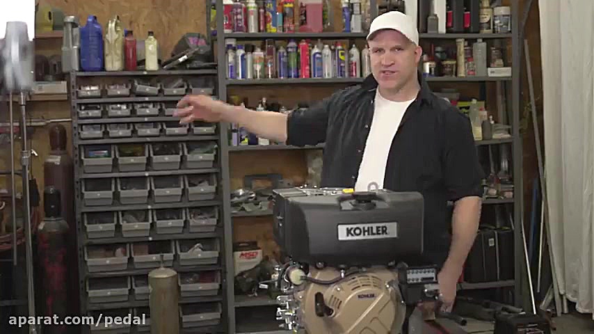 تست داینوی موتور دیزلی تک سیلن...