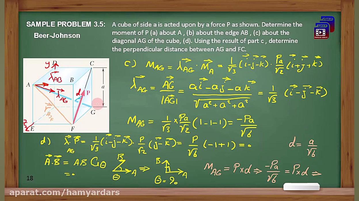 کامل ترین فیلم آموزش درس استات...