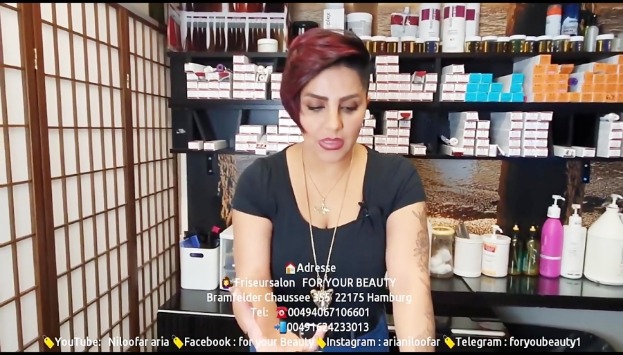 موهای سفید را چگونه رنگ کنیم ک...