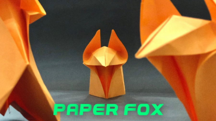 روباه کاغذی (اوریگامی) paper f...