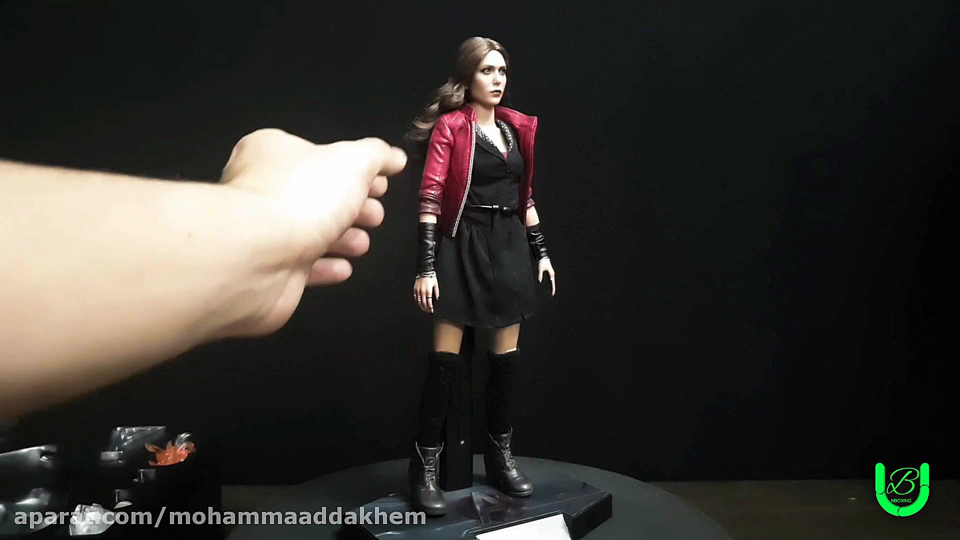 انباکسینگ اکشن فیگور  اسکارلت...