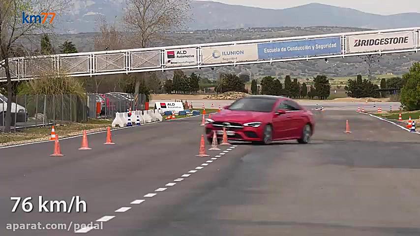 تست نافرجام گوزن (مارپیچ) مرسد...