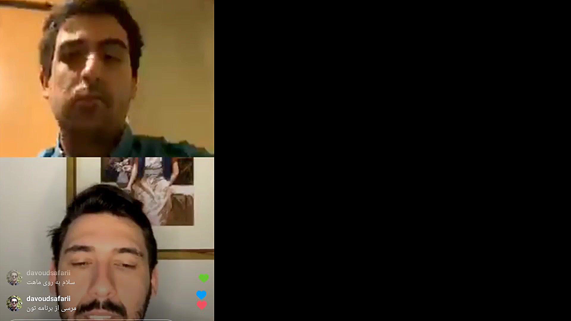 لایو آقای طاده الکسانی با آقای...