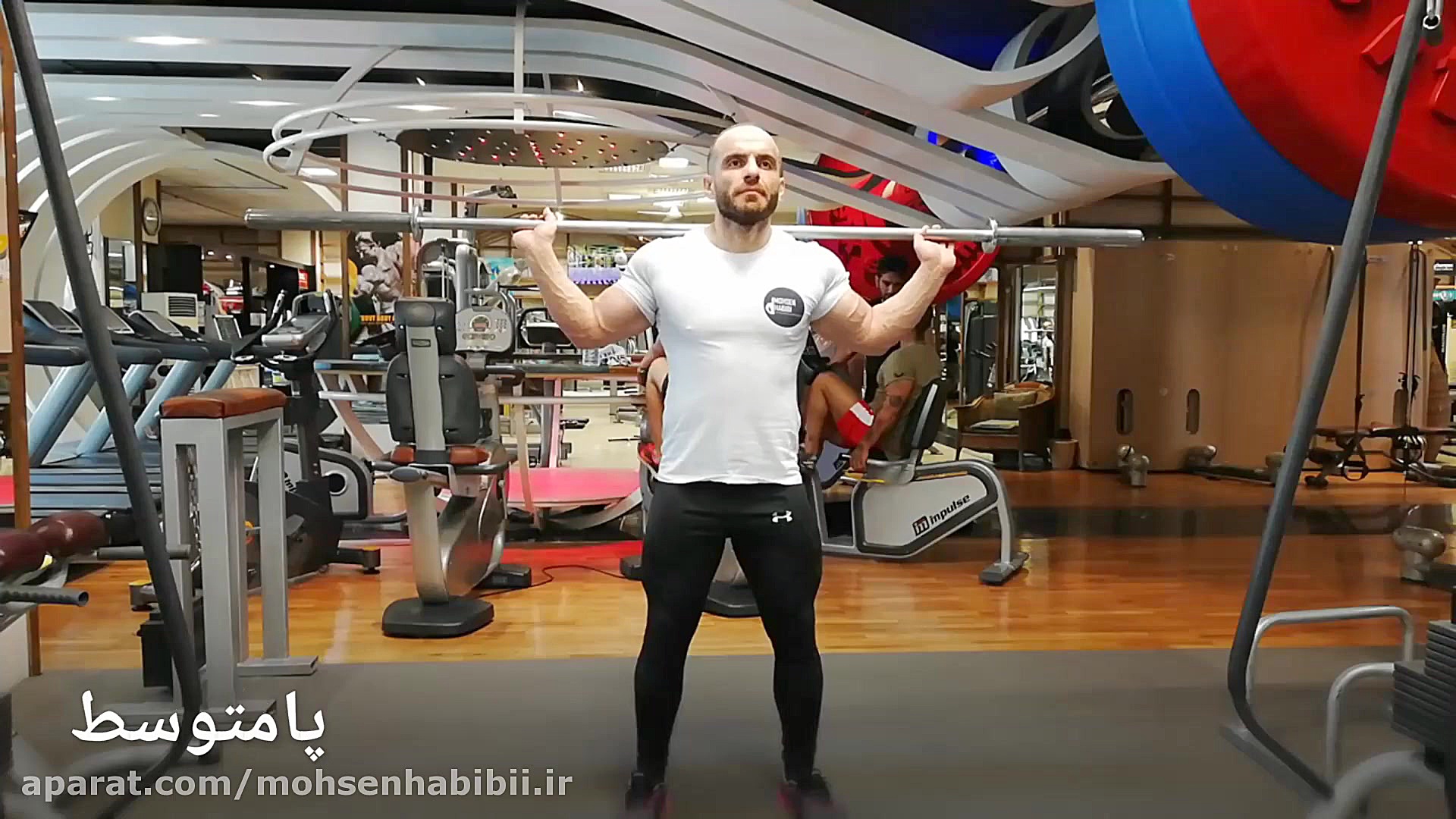 آموزش اجرای حرکت اسکوات پا متو...