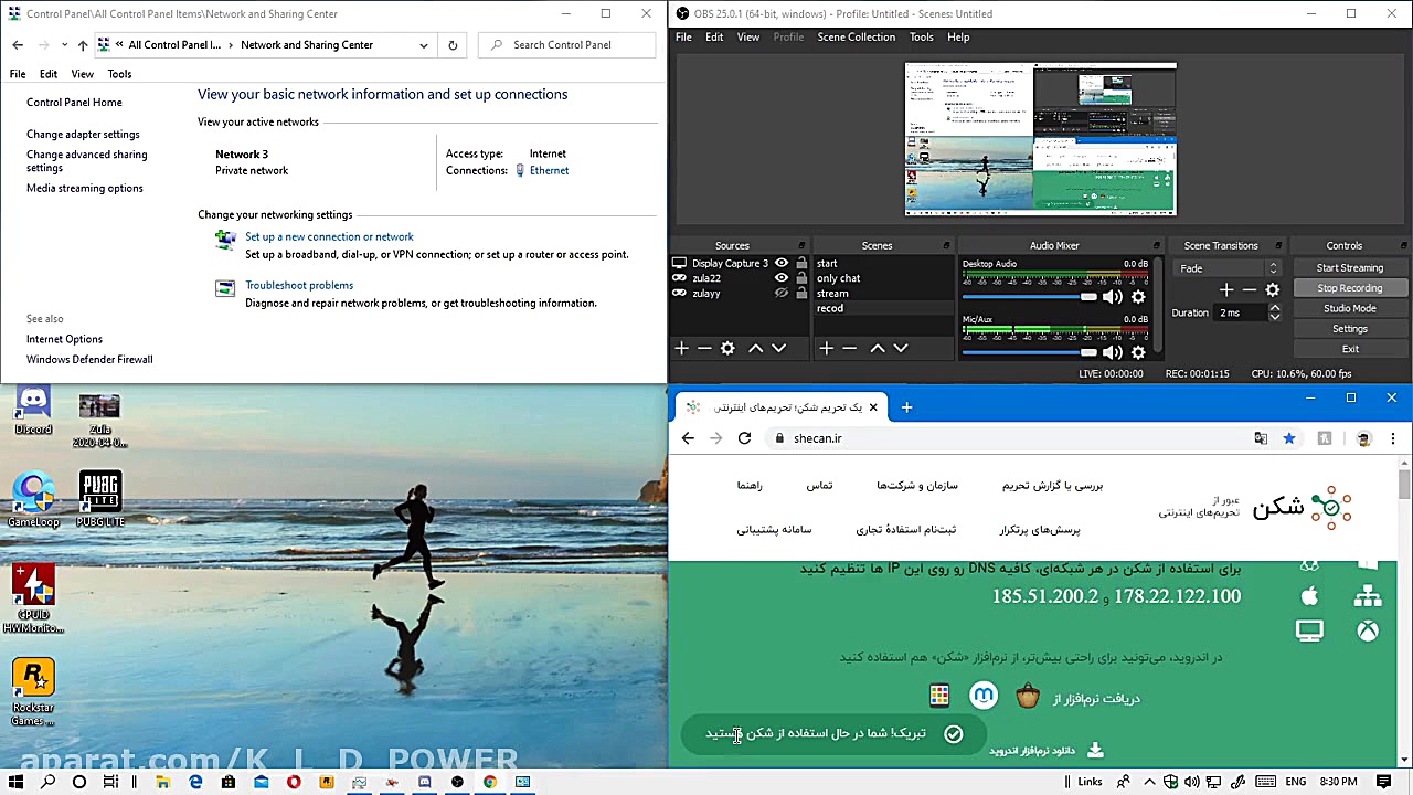 آموزش دی ان اس زدن