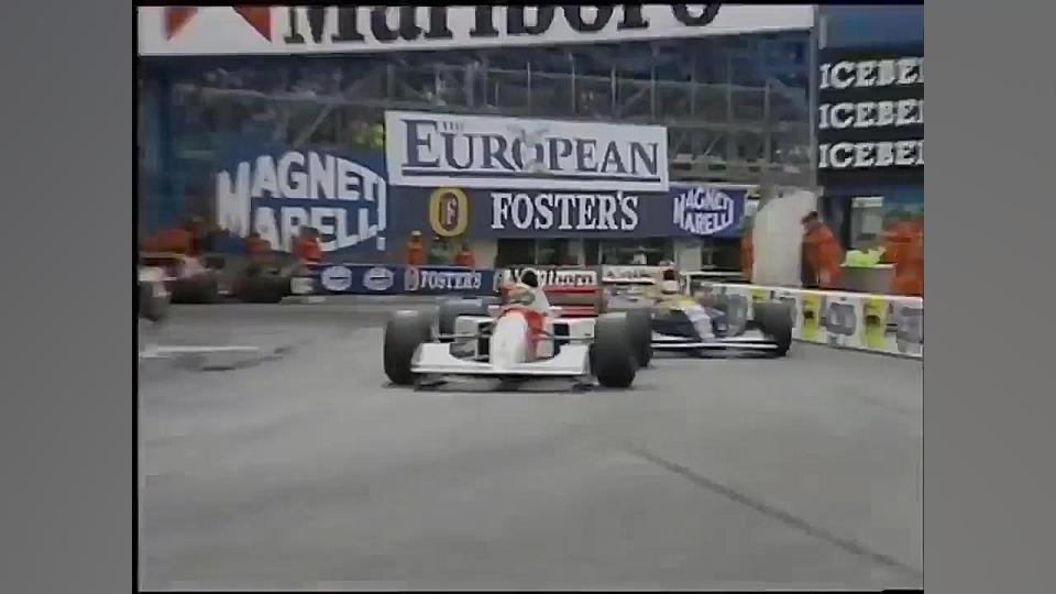 رقابت نفس گیر آیرتون سنا و نای...