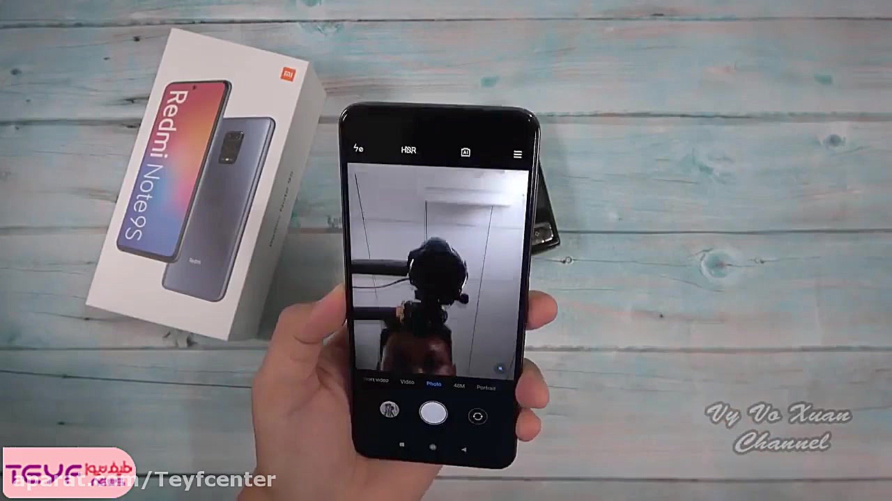 آنباکس کردن گوشی ردمی نوت 9S