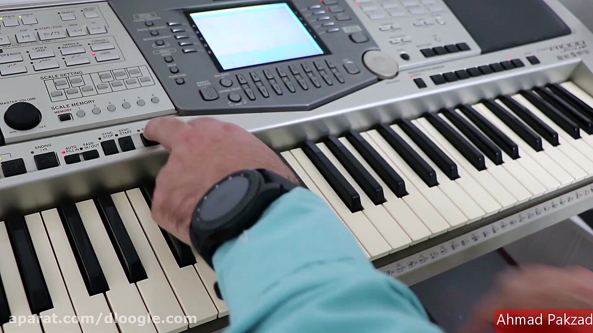 آموزش نوازندگی  آهنگ بندری تو...