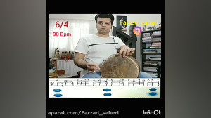 آموزش تنبک  تنبک نوازی در ریتم...