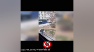 فرار یک دختر جوان از ترس قرنطی...