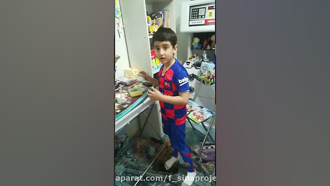 ساخت اسلایم توسط دانشمند کوچک...