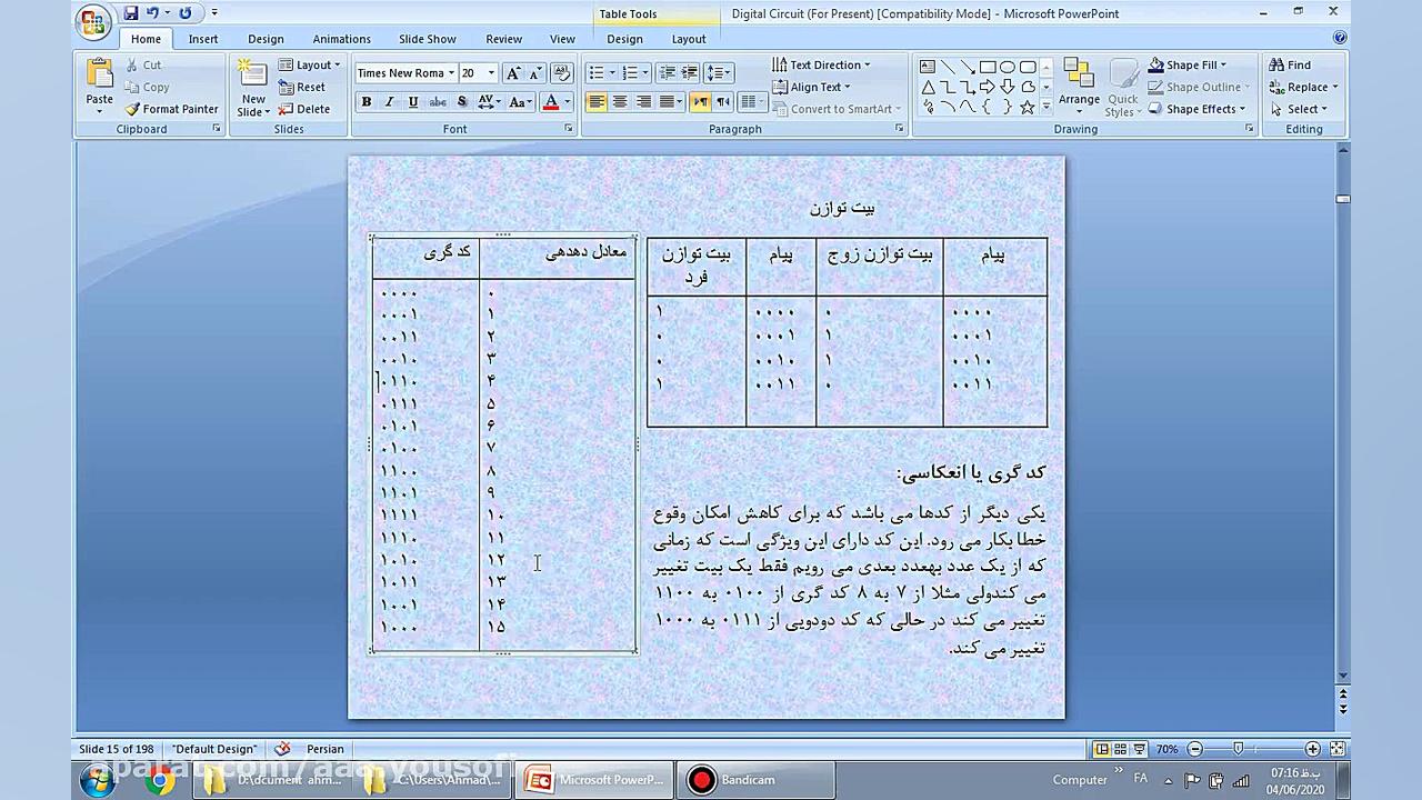 قسمت اول مدار منطقی