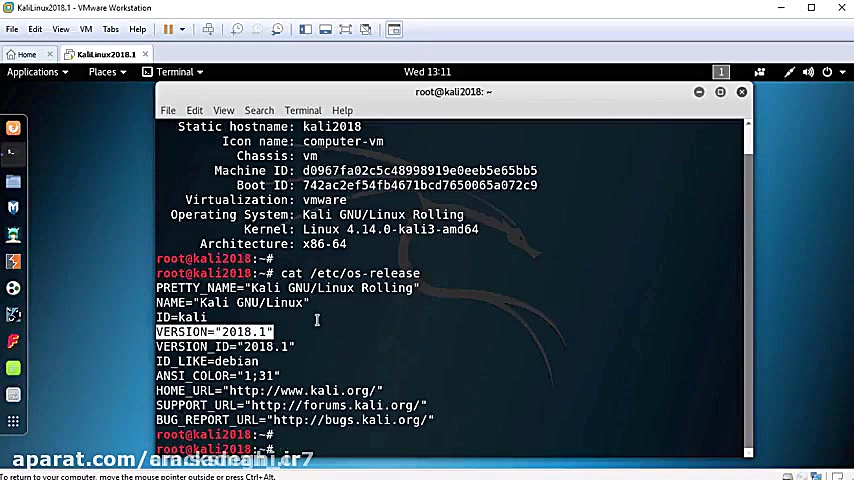 نصب کالی لینوکس بر روی کامپیوت...
