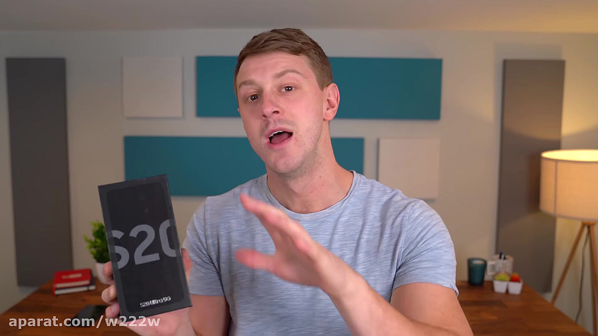 آنباکسینگ سامسونگ گلکسی اس 20...