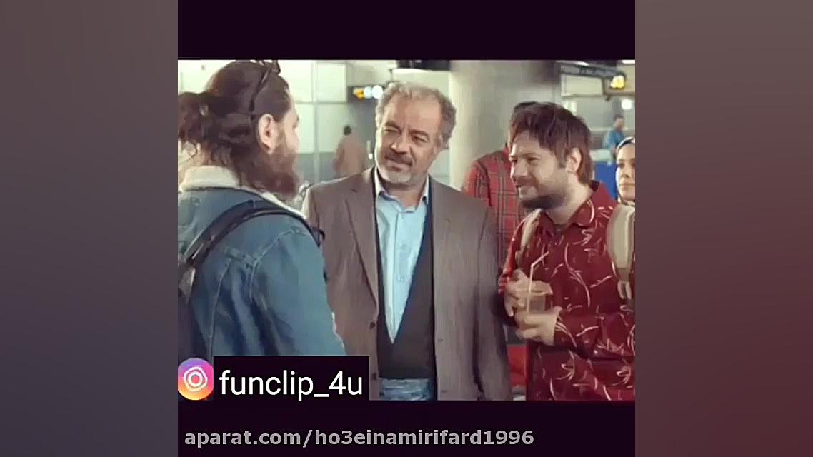 خارجی صحبت کردن علی صادقی در س...