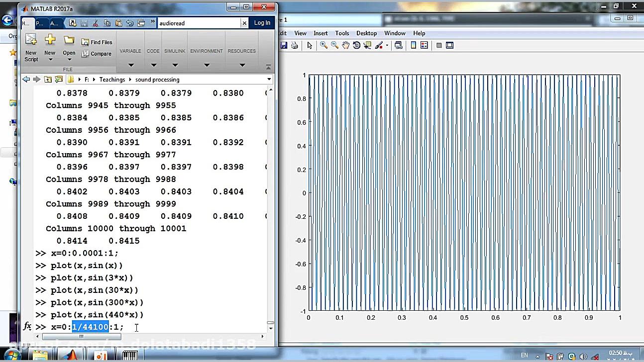 پردازش سیگنال 1  سیگنال صدا  م...
