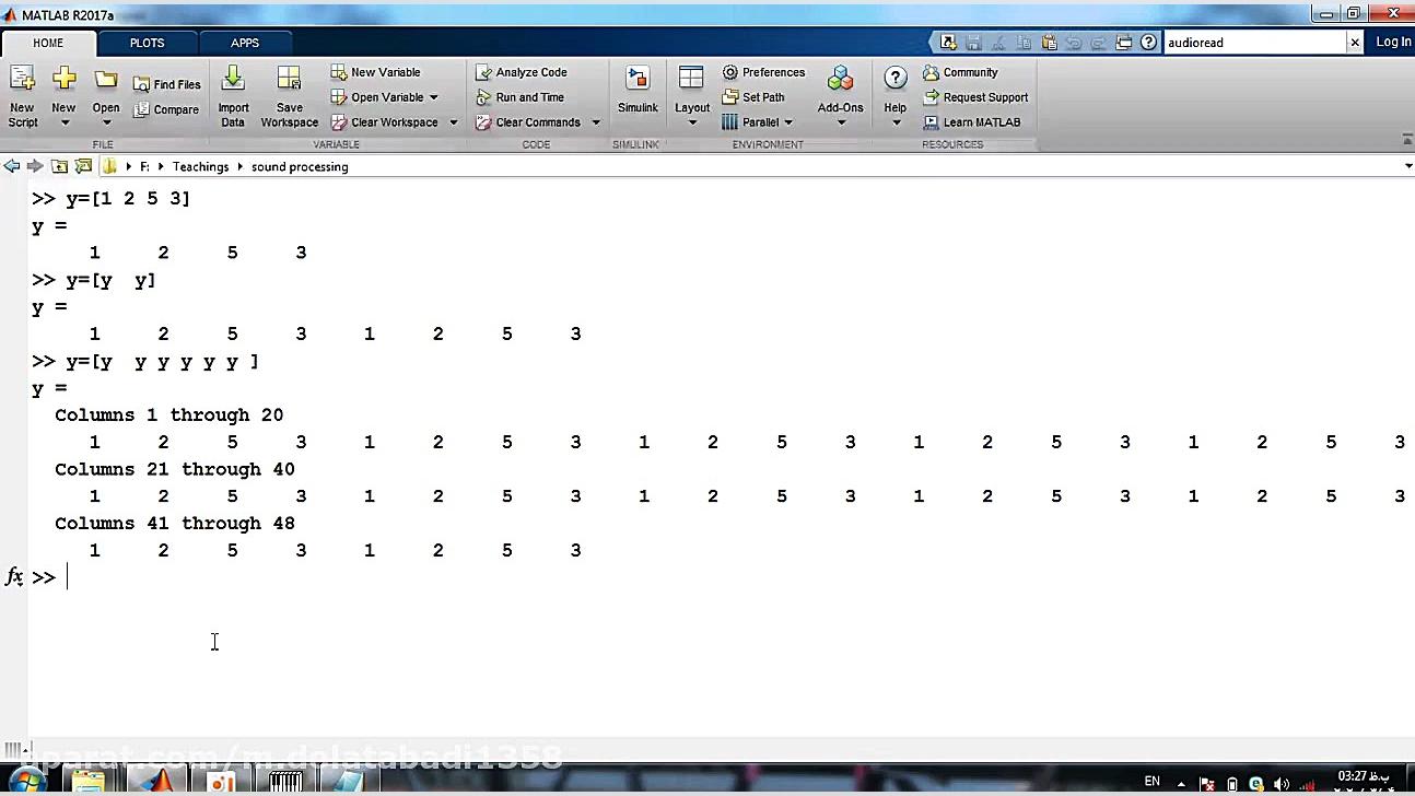 پردازش سیگنال 4  سیگنال صدا  م...