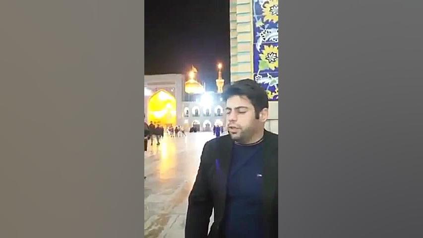 آواز زیبا و دلنشین آمدم ای شاه...
