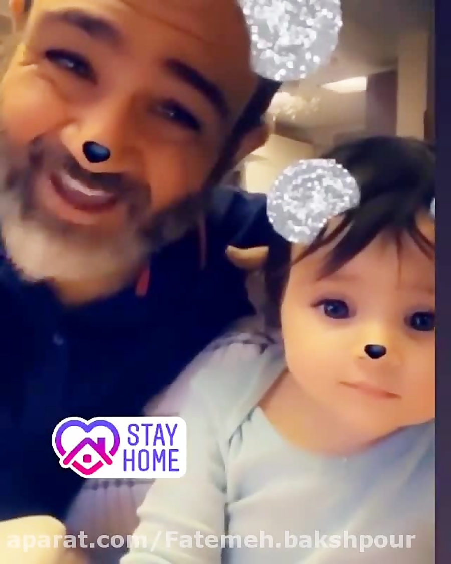 مهران غفوریان و دخترخوشگلش