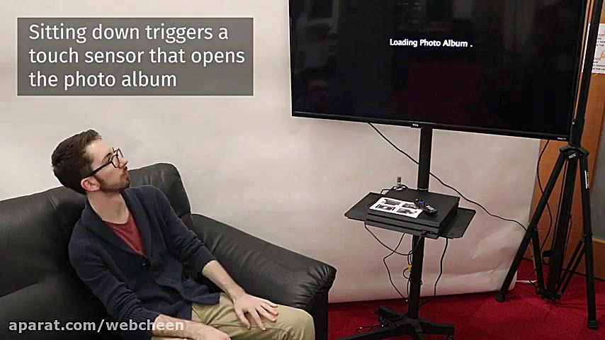 با استفاده از فناوری سنسورهای...