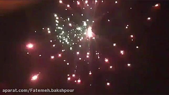 نورانی شدن آسمان اصفهان برای ن...