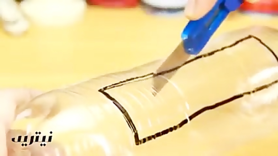 یک کاردستی قشنگ با وسایل دور ر...