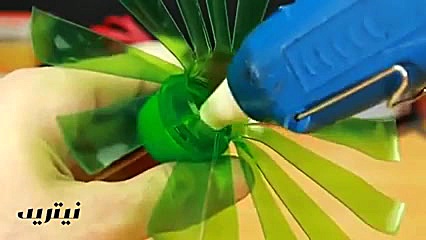 یک کاردستی قشنگ با وسایل دور ر...