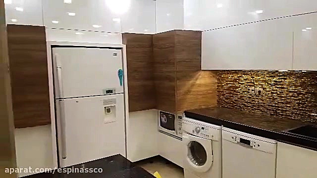 کاشی بین کابینتی طلایی