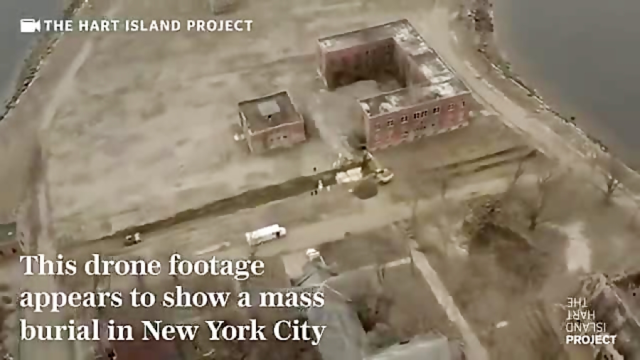 دفن جمعی قربانیان احتمالی کرون...