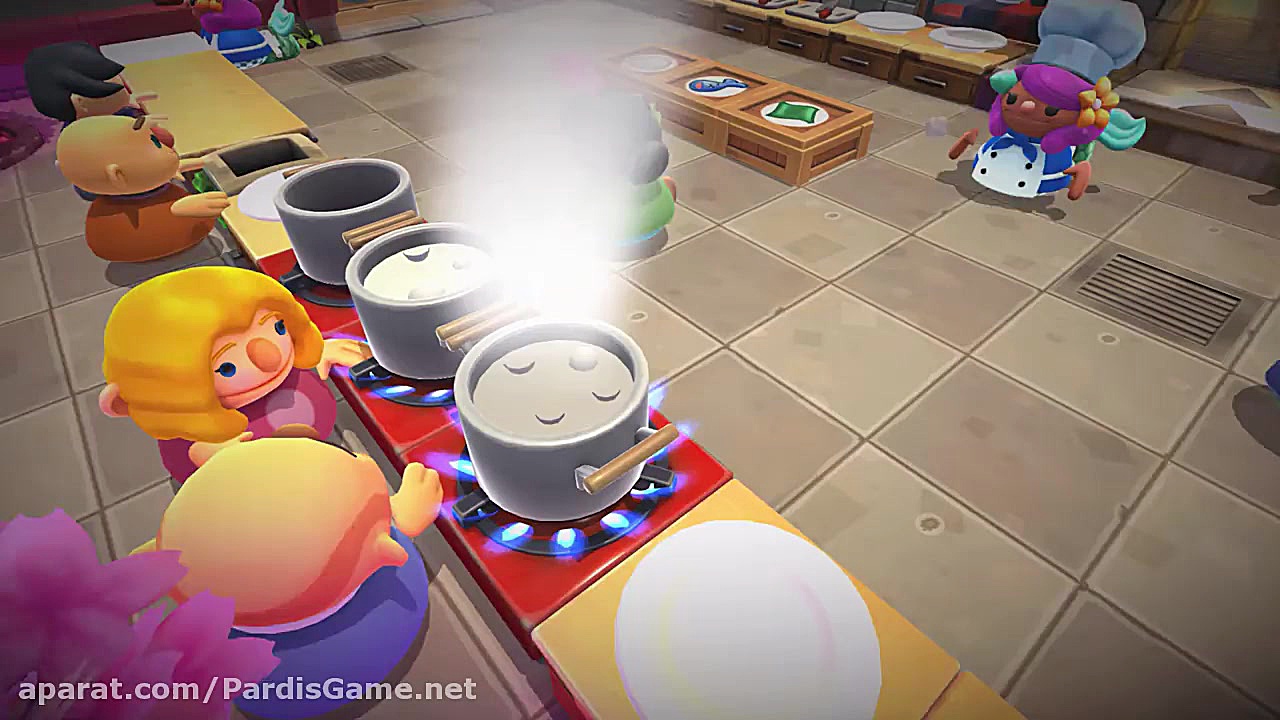 تریلر بازی Overcooked 2: Gourm...