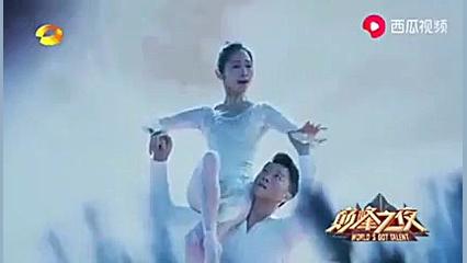 این خانم رقاصه اهل شانگهای چین...