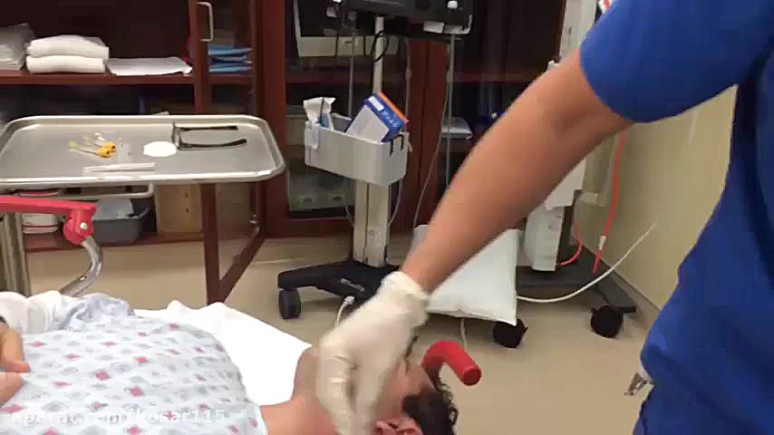 آموزش رگ گیری از ژیگولار خارجی