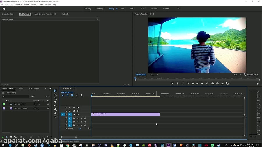 آموزش کامل پریمایر قسمت 44 Save a Frame as an Image for Thumbnail